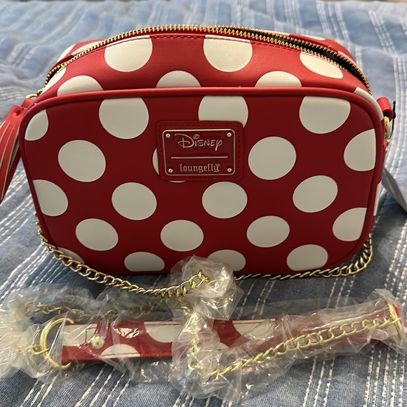 Disney! Loungefly Minnie Bag and Wallet! - Picture 2 of 4